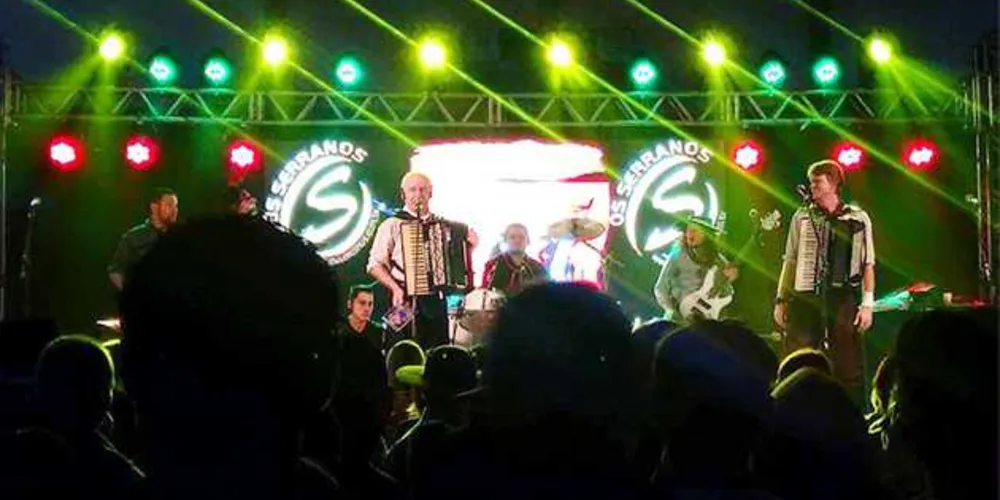 Os Serranos prometem quatro horas de baile para animar o ponta-grossense