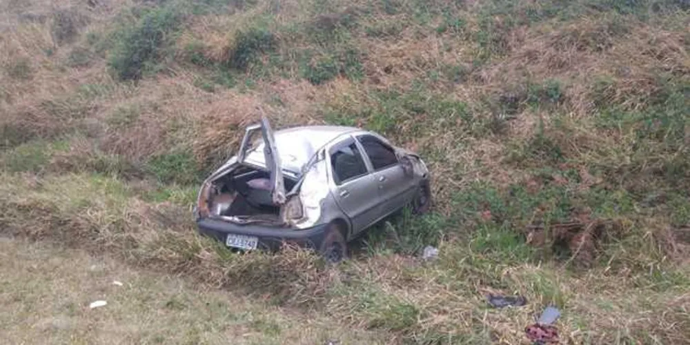 Imagem ilustrativa da imagem Motorista tem ferimentos graves após acidente na PR-151