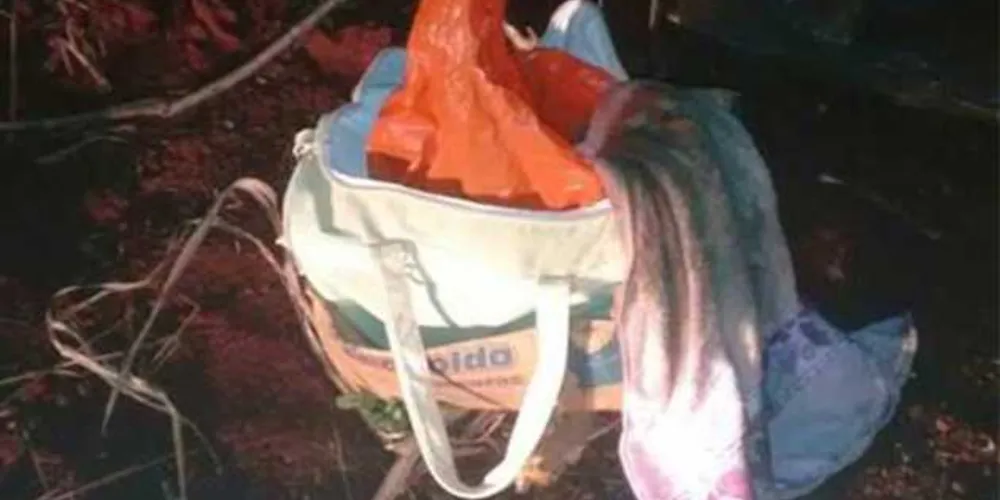 Bebê foi deixado às margens de estrada rural em uma caixa de papelão