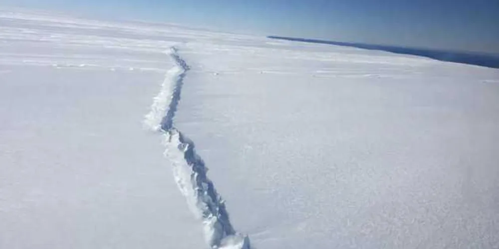 O iceberg é quatro vezes maior que Manhattan/Foto: Reprodução