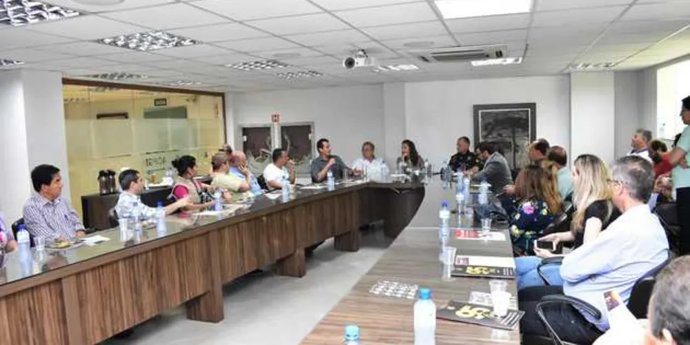 Imagem ilustrativa da imagem Calçadão de PG é tema de reunião na Acipg