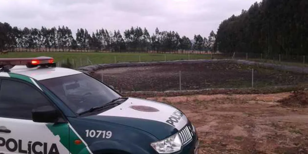 Dejetos de vacas leiteiras eram despejados no Rio Lajeado, segundo a Polícia Ambiental