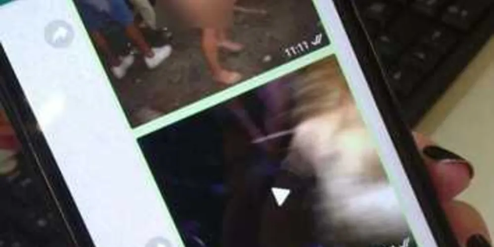 Vídeos estão sendo compartilhados amplamente pelas redes sociais