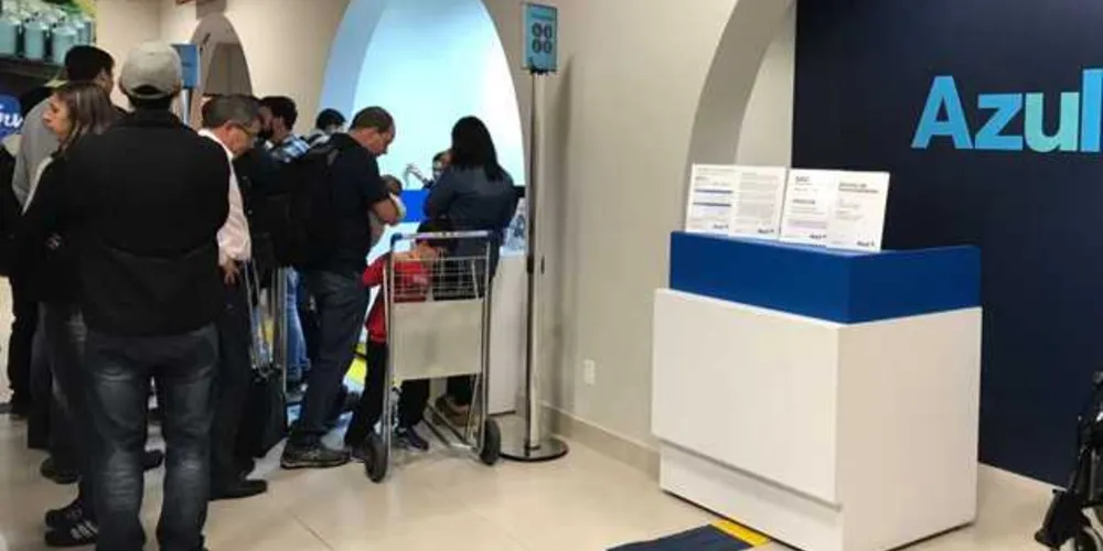 Imagem ilustrativa da imagem Atraso em voo no aeroporto de PG chega a 4 horas