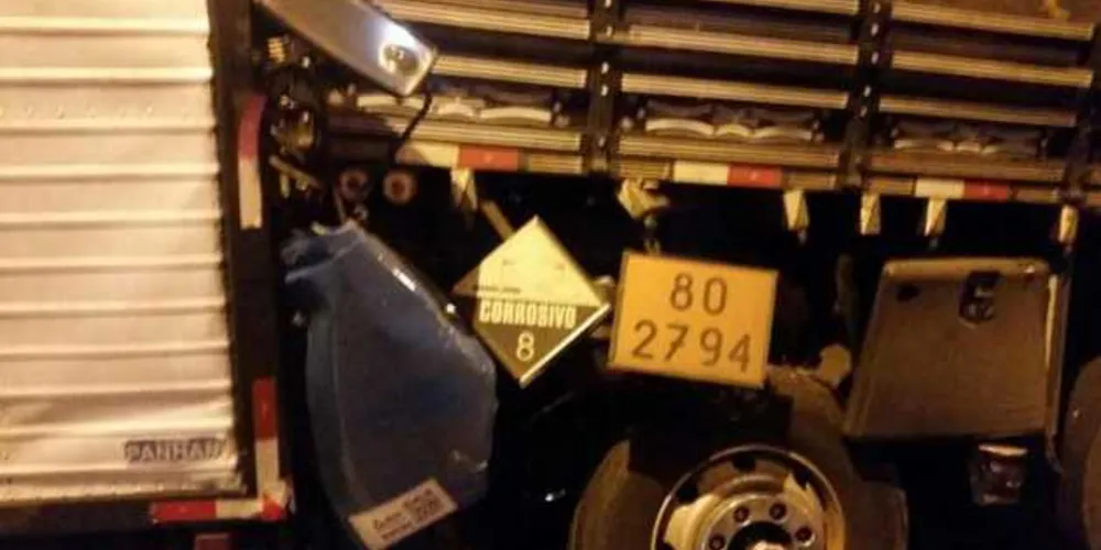 Vítima fatal dirigia último caminhão envolvido no acidente