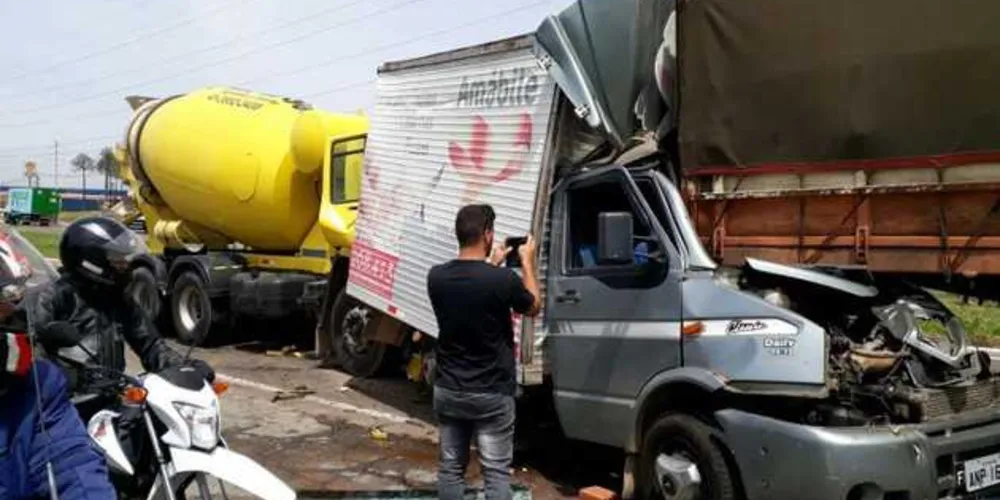 Imagem ilustrativa da imagem Acidente mata motorista e deixa dois feridos na BR-376