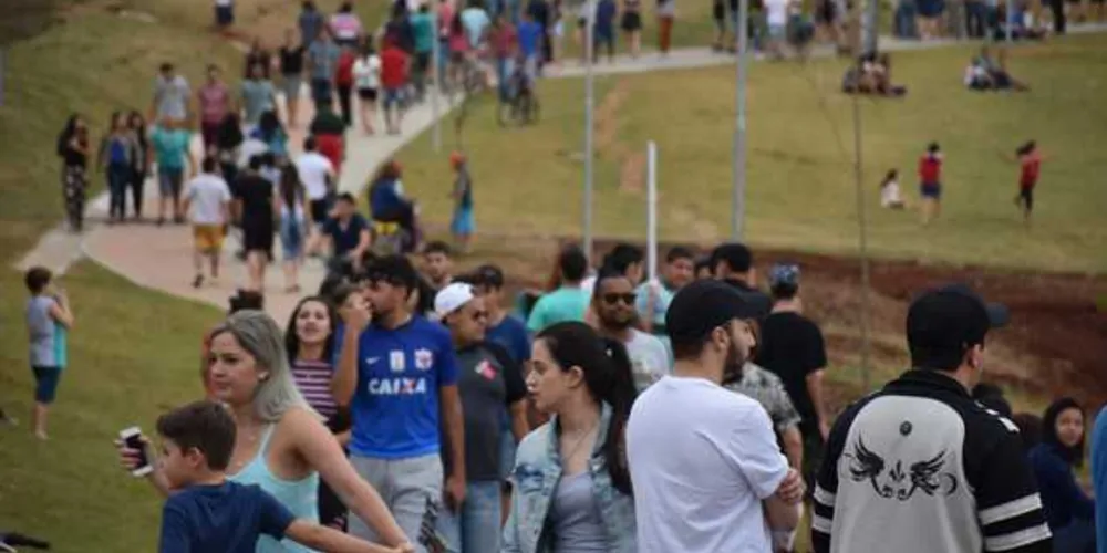 Imagem ilustrativa da imagem Atividades marcam abertura de parque em Telêmaco