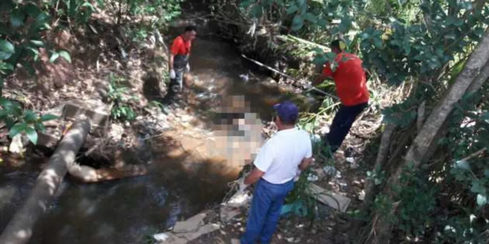 Corpo foi localizado no Rio Piraizinho