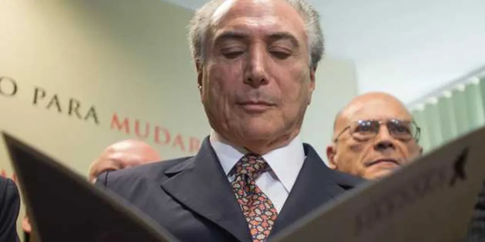 Segundo informações, Temer estaria com uma obstrução parcial em uma artéria coronária/Foto: Fotos Públicas 