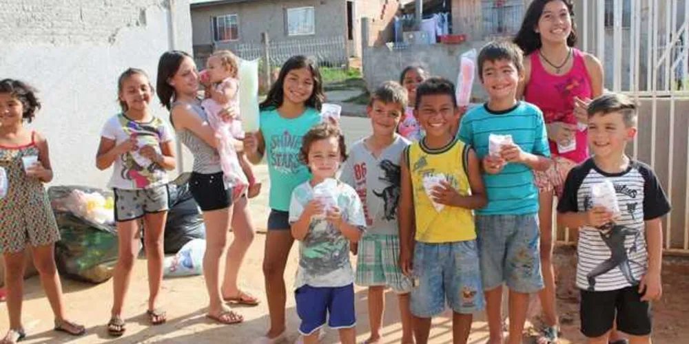 Imagem ilustrativa da imagem Dia das Crianças une diversão e solidariedade em bairro de PG