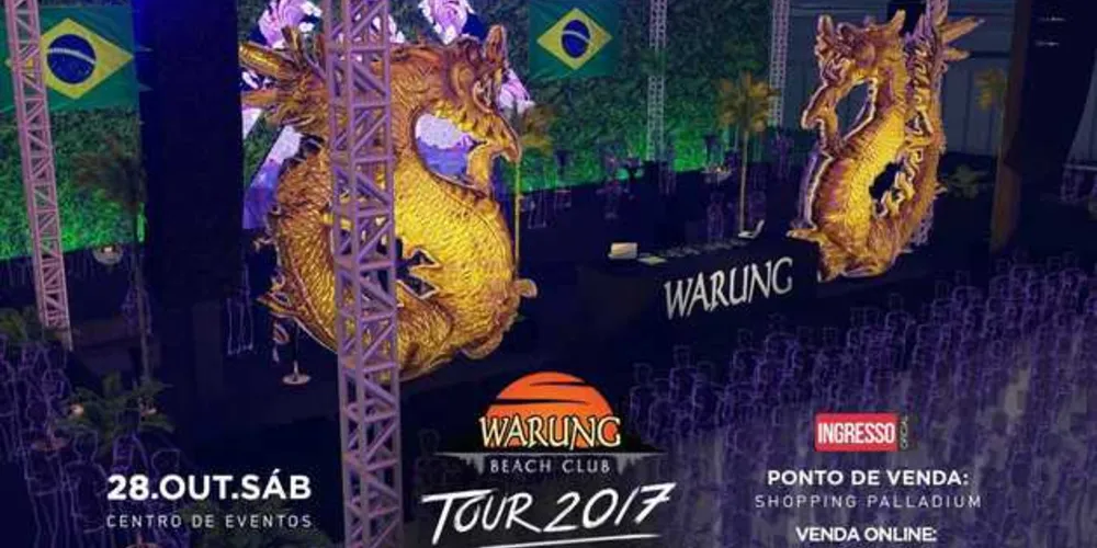 Imagem ilustrativa da imagem Warung Tour movimenta PG em outubro