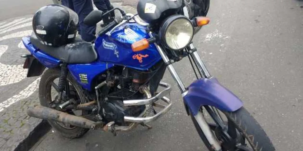 Imagem ilustrativa da imagem Guarda Municipal recupera motocicleta furtada