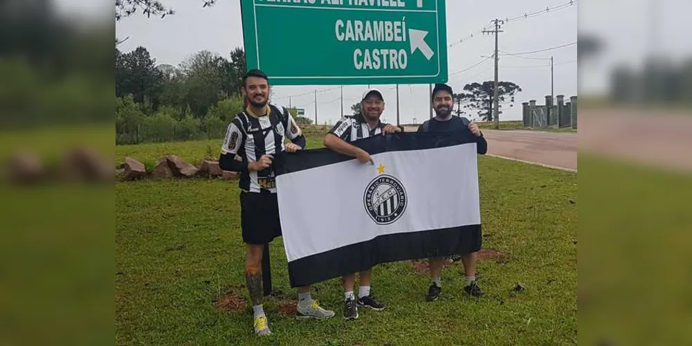 Ricardo Rupp, Jean Martins e Lucas Molina tinham firmado propósito divino se o Fantasma lograsse êxito na competição nacional