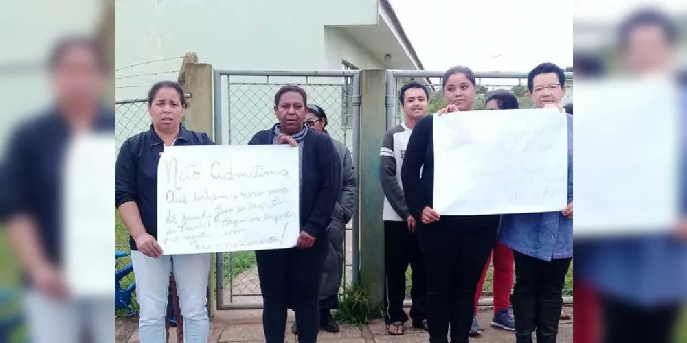 Imagem ilustrativa da imagem Moradores protestam contra fim de USF no San Martin
