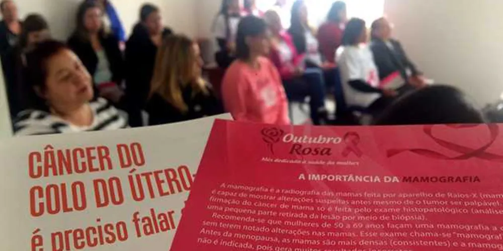 Mulheres receberam orientação para cuidar da saúde