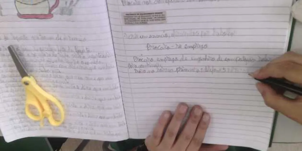 Anúncios foram feitos no caderno