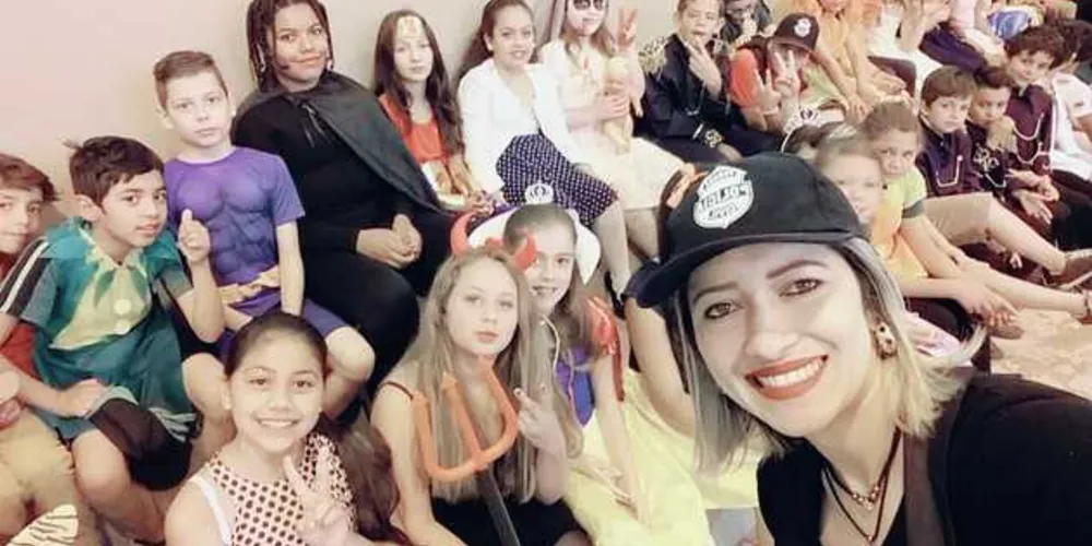 Alunos exploraram diversas fantasias