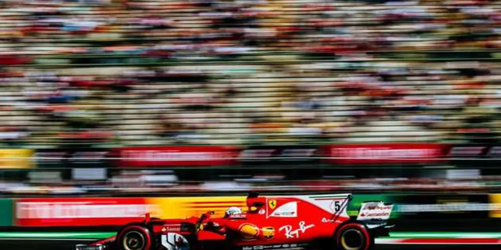 Imagem ilustrativa da imagem Vettel surpreende e crava a pole para o GP do México de F1