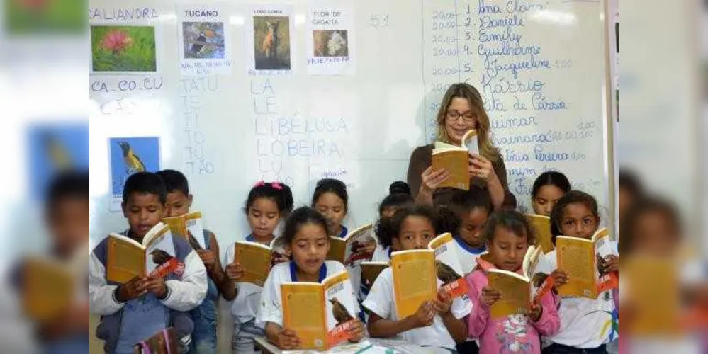 Índice de alunos com nível insuficiente de leitura em 2016 correspondia a 54,73%. Em 2014, o número estava em 56,17%, o que pode ser considerado uma estagnação na melhoria das taxas/Foto: Divulgação Agência Brasil
