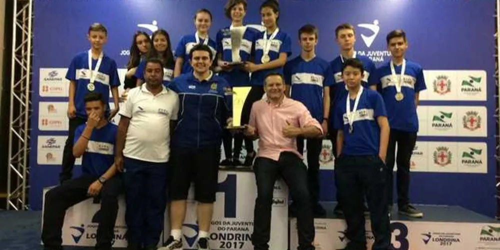 Comandada pelo técnico Lucas Silvestre Borges a seleção ponta-grossense faturou medalhas nos torneios relâmpago, rápido e convencional