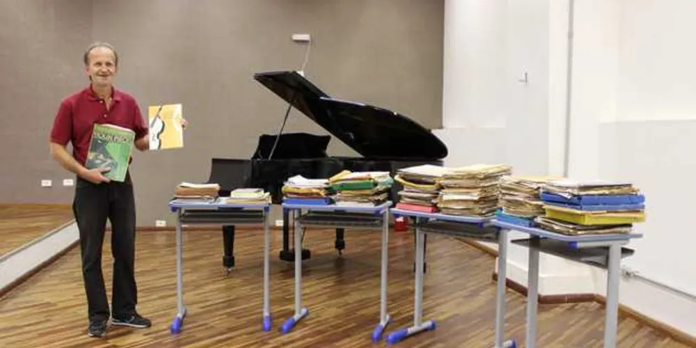 Centro de Música recebe doação do acervo completo de Waslau Borkowski