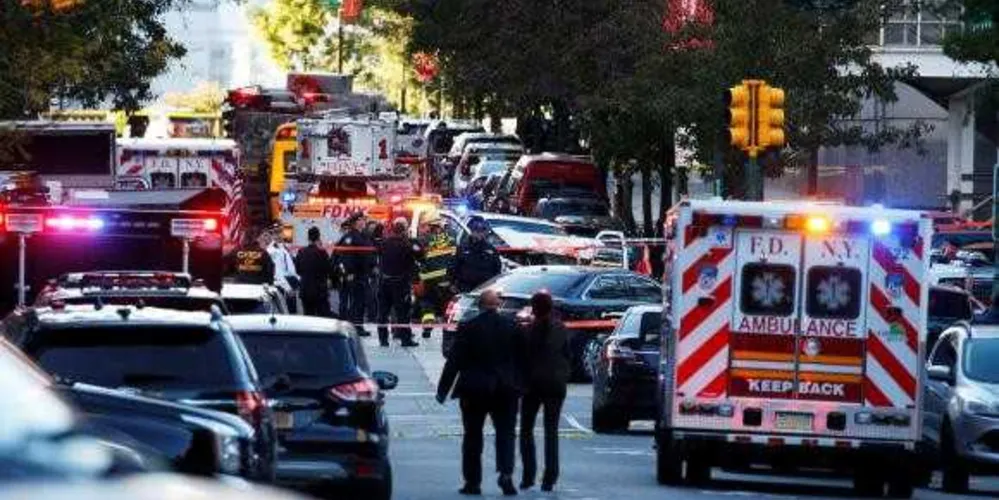 Imagem ilustrativa da imagem Atentado em Nova York deixa pelo menos oito mortos