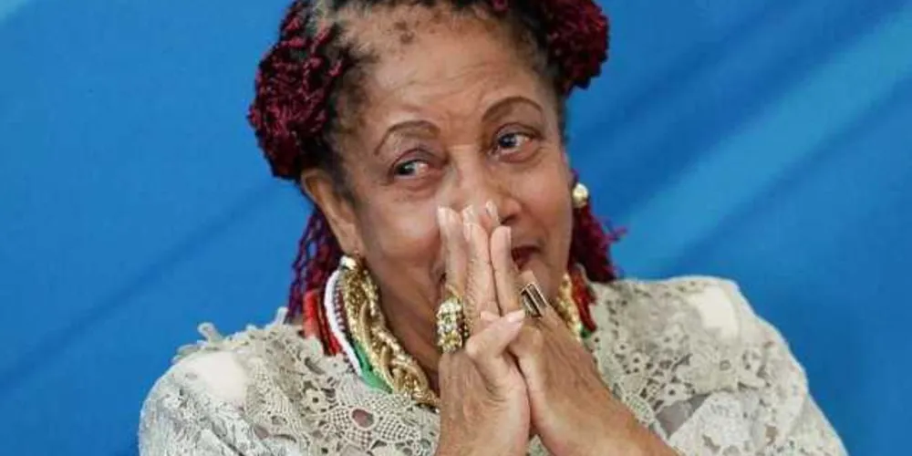 A ministra dos Direitos Humanos, Luislinda Valois, durante cerimônia de posse em Brasília/Foto: Divulgação MSN Notícias 
