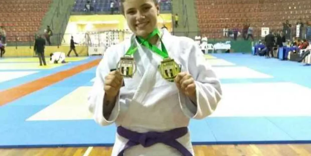 Gabriele está concorrendo no Campeonato Brasileiro Sênior de Judô /Foto: Divulgação 