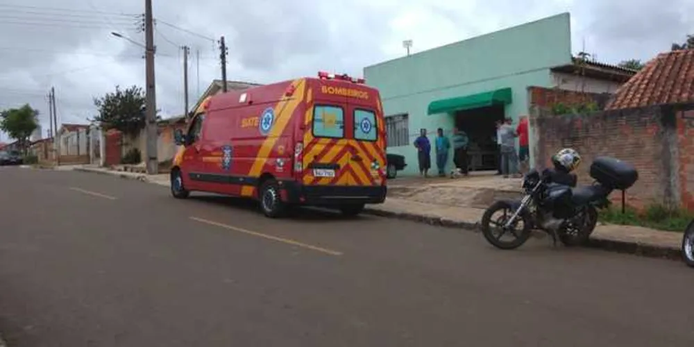 Resgate da vítima foi realizado por equipes do Corpo de Bombeiros