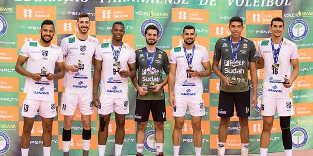 Imagem ilustrativa da imagem Caramuru Vôlei conquista título Paranaense