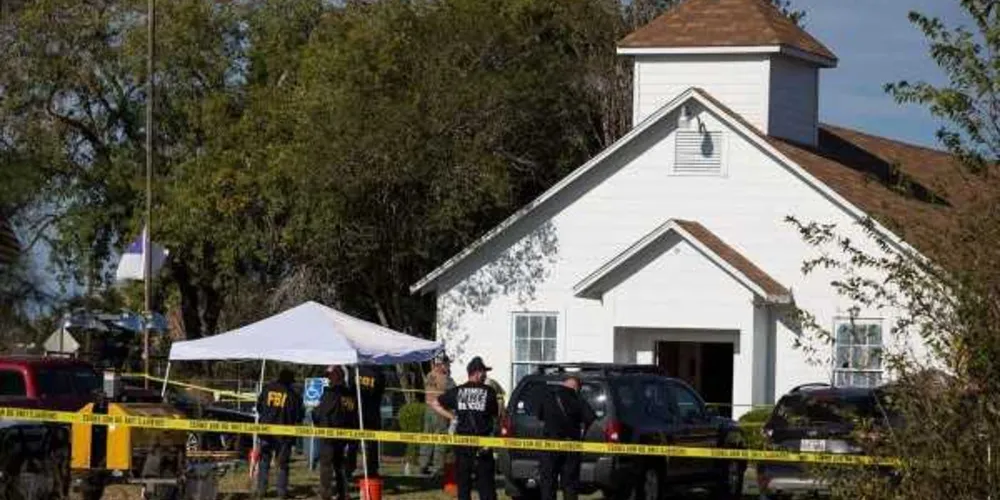 Kelley realizou o massacre no templo Primeira Igreja Batista de Sutherland Springs,  no Texas/Foto: Divulgação Reuters 