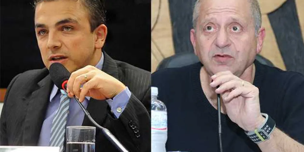 Aliel (a esquerda) negou convite; Dr. Zeca (a direita) negou convite do PPS