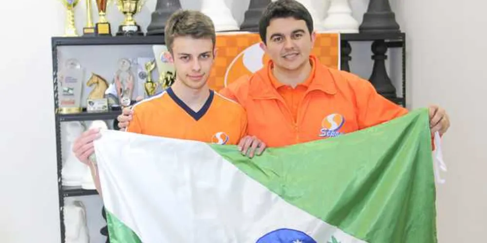 Imagem ilustrativa da imagem Enxadrista de PG defende o  PR em competição nacional