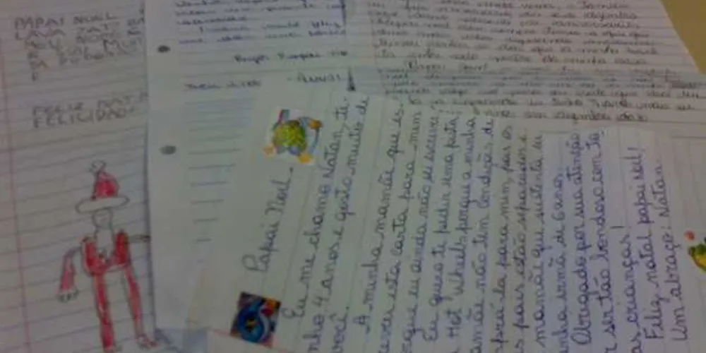 Somente nos últimos três anos, foram recebidas mais de 2,5 milhões de cartas destinadas ao Papai Noel