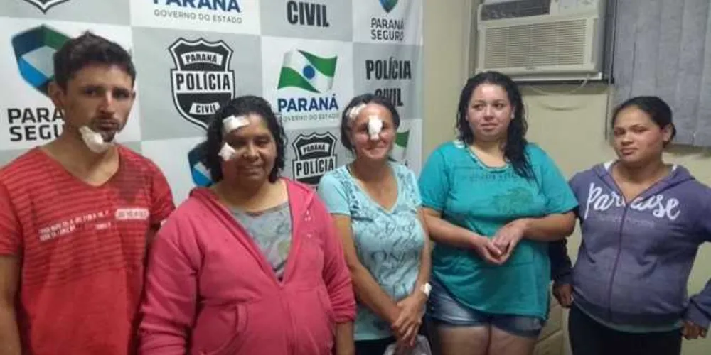 Imagem ilustrativa da imagem Briga em família deixa dez feridos em Reserva