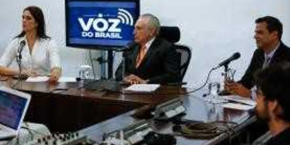 Michel Temer fala sobre um novo aplicativo para autônomos e microempresários durante entrevista ao programa A Voz do Brasil/Foto: Reprodução Marcos Corrêa/PR