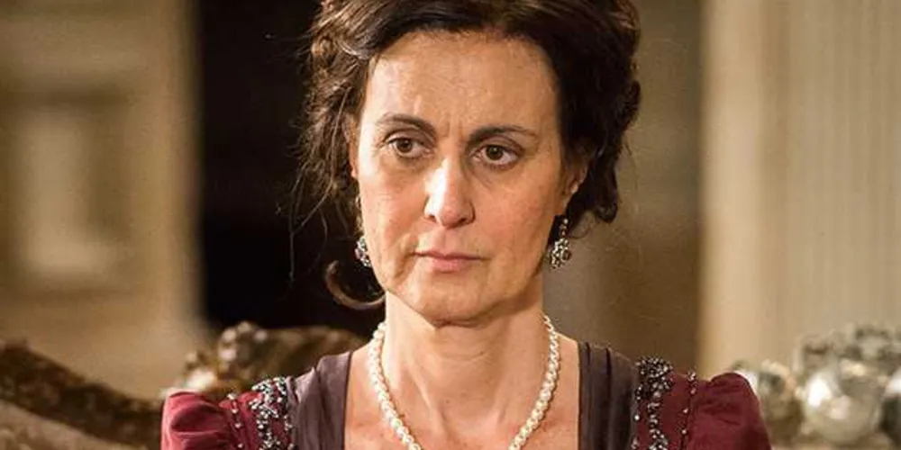 O trabalho mais recente de Márcia foi na novela "Novo Mundo", da TV Globo/ Foto: Reprodução 