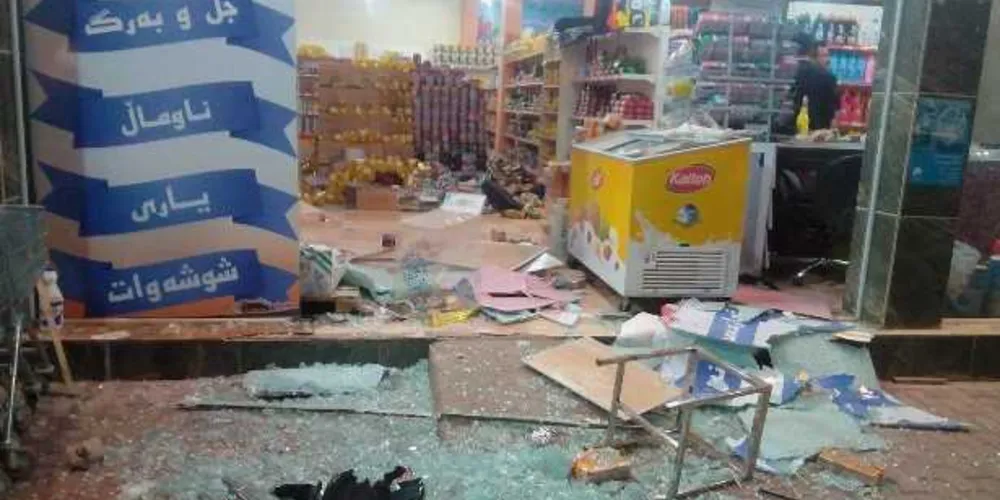 O tremor foi de 7.3 de magnitude/Foto: Divulgação Osama Golpy/Rudaw/Reuters