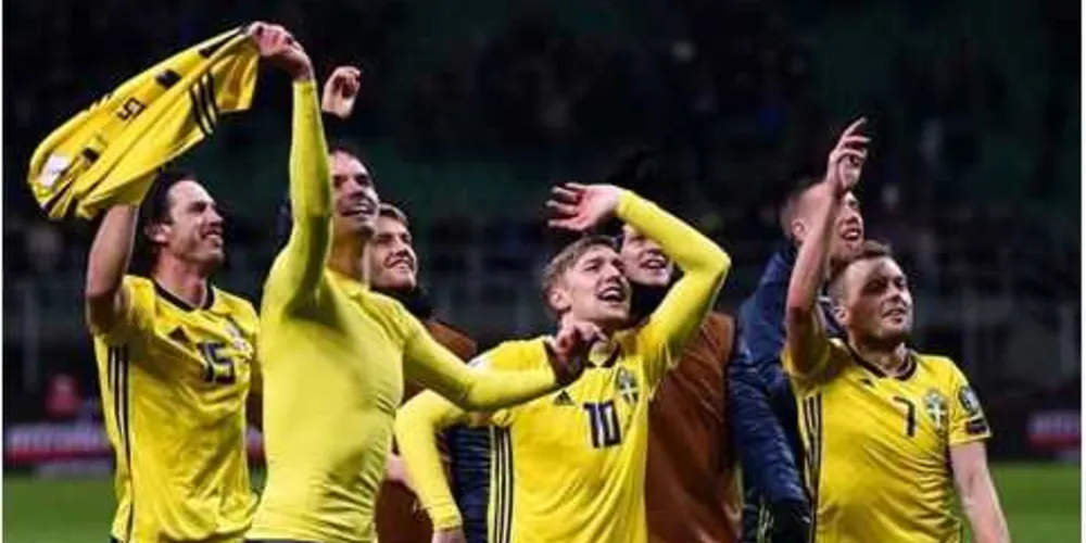Com empate em Milão, Suécia eliminou a Azzurra na repescagem europeia
