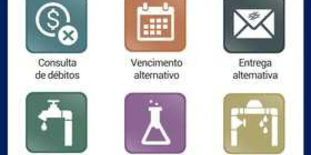O Sanepar Mobile é compatível com os sistemas operacionais Android e iOS e pode ser baixado nas lojas Google Play Store e App Store/Foto: Divulgação Sanepar