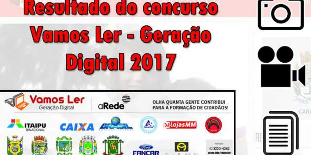 Imagem ilustrativa da imagem Conheça os premiados do concurso do Vamos Ler