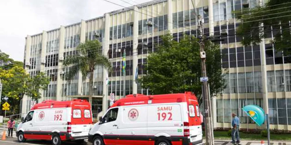 Imagem ilustrativa da imagem Samu recebe duas novas viaturas em PG