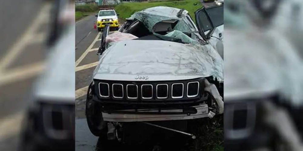 Motorista sofreu lesões graves e foi conduzida ao Bom Jesus