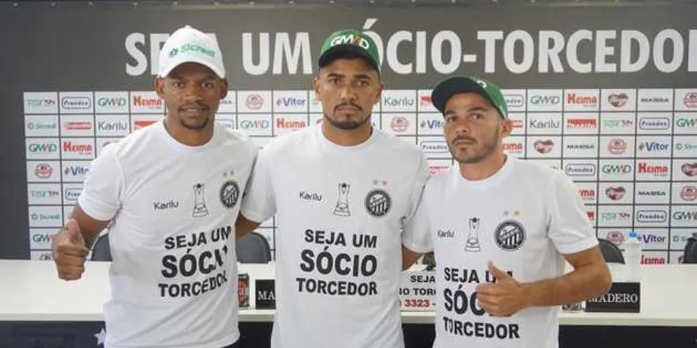 Dois meias e um atacante chegaram a Vila Oficinas neste fim de semana