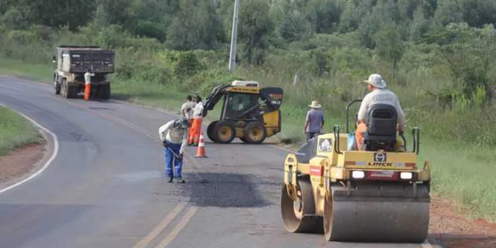 Rodovia que liga Ponta Grossa e Palmeira é uma das beneficiadas