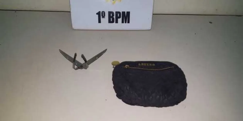 Arma usada no crime foi apreendida pela Polícia Militar