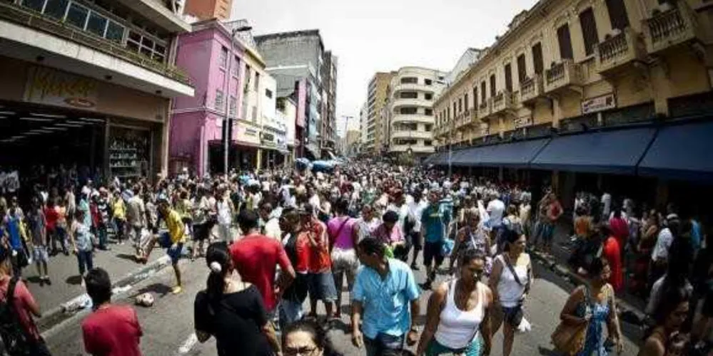 No Brasil, no ano passado, a população residente foi estimada em 205,5 milhões de pessoas/Foto: Divulgação Agência Brasil