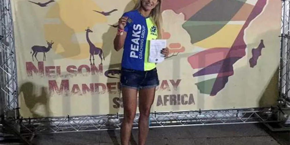 Cris recebeu o Prêmio Warrior por ser a única mulher a completar todas as cinco provas de Ironman realizadas no Brasil