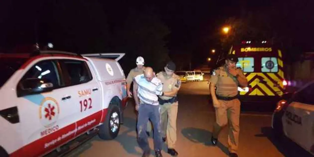 Alexandro foi preso em flagrante após esfaquear a esposa até a morte