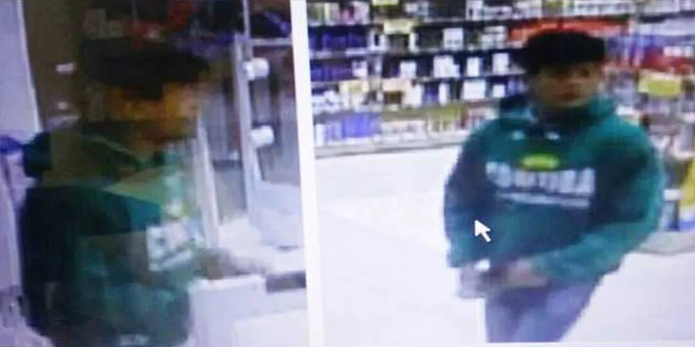 Polícia trabalha e conta com ajuda da população para identificar autor de assaltos